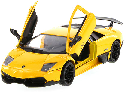 Lamborghini Murcielago LP 670 4 SV Yellow 1/24 Diecast Model Car by Motormax