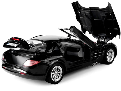 Mercedes McLaren SLR Black 1/12 Diecast Model Car by Motormax