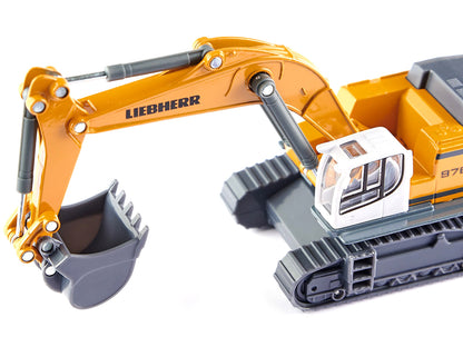 Liebherr 976 Hydraulic Excavator Yellow 1/87 (HO) Diecast Model by Siku