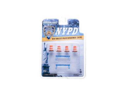 NYPD Accessory Pack 6pc Set Series 1 For 1/64 Model Cars by Greenlight