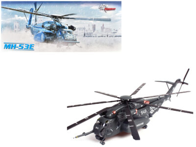 Sikorsky MH-53E Sea Dragon Helicopter "United States Navy Vanguard Tail Number 543" Dark Gray 1/72 Diecast Model by Panzerkampf