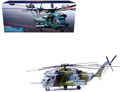 Sikorsky CH-53E Super Stallion Helicopter #04 "161184 HMH-464 Condors MCAS New River" (1990) United States Marine Corps 1/72 Diecast Model by Panzerkampf