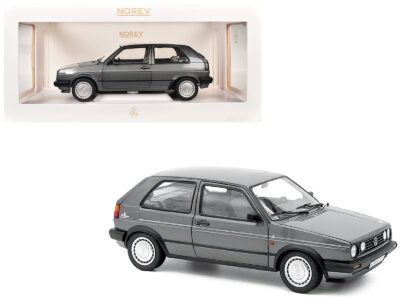 1989 Volkswagen Golf Champion Gray Metallic 1/18 Diecast Model Car by Norev