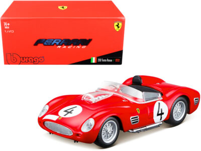 Ferrari 250 Testa Rossa #4 P. Hill - O. Gendebien Nurburgring 1000km (1959) 1/43 Diecast Model Car by Bburago