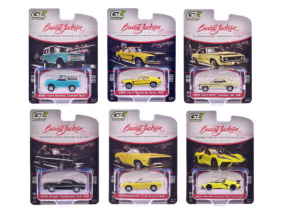 "Barrett-Jackson" Series 15 Set of 6 Cars 1/64 Diecast Model Cars by Greenlight