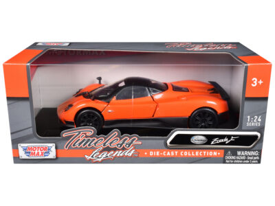 Pagani Zonda F Orange 1/24 Diecast Car Model by Motormax