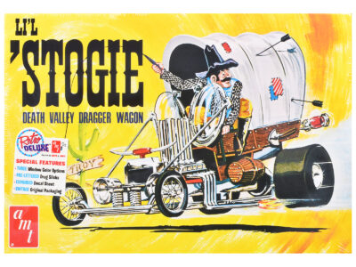 Skill 2 Model Kit Li'l Stogie Show Rod Death Valley Dragger Wagon 1/25 Scale Model by AMT