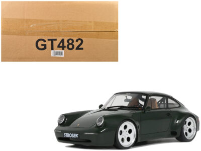 2024 Porsche 911 Strosek Mega 30 Green 1/18 Model Car by GT Spirit