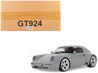 2023 Strosek Mega 30 Speedster (Porsche 911) Classic Gray 1/18 Model Car by GT Spirit