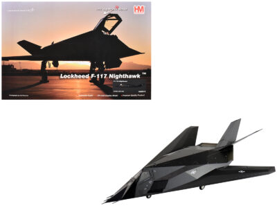 Lockheed F-117A Nighthawk Stealth Aircraft "84-0809" (2022) United States Air Force "Air Power Series" 1/72 Diecast Model by Hobby Master