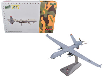 General Atomics MQ-9A Reaper Block 5 UAV "New York Air National Guard 108th Attack Squadron Hancock Field Air National Guard Base" United States Air Force "Military" Series 1/72 Diecast Model by Herpa