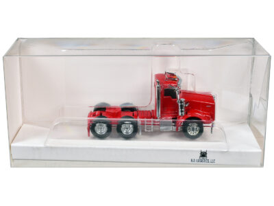Kenworth T800 Day Cab Red 1/87 (HO) Scale Plastic Model Car by HO Logistics