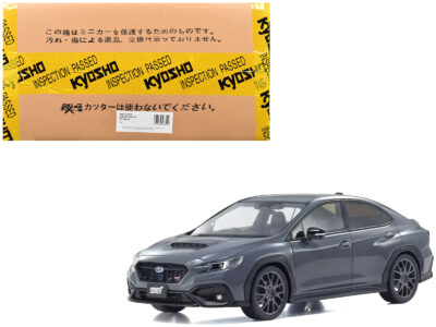 Subaru WRX S4 STI Sport# RHD (Right Hand Drive) Gray 1/18 Model Car by Kyosho