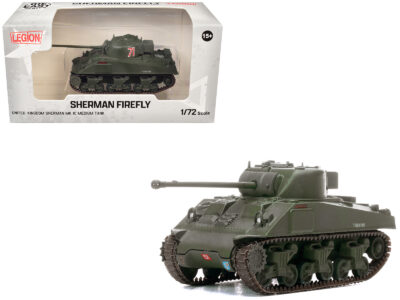Sherman Firefly Mk.VC Medium Tank "Carole C Squadron 13th/18th Royal Hussars (Queen Mary’s Own) 27th Armoured Brigade Normandy" (1944) British Army 1/72 Diecast Model by Legion