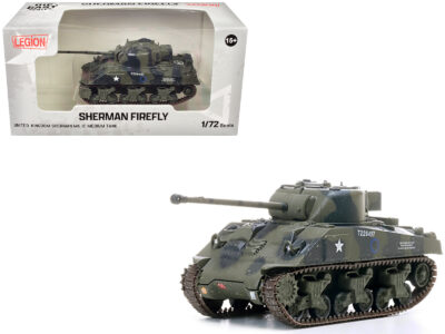 Sherman Firefly Mk.VC Medium Tank "Polish 1st Armoured Division Black Devils Battle of Falaise France" (1944) Polish Armed Forces in the West 1/72 Diecast Model by Legion