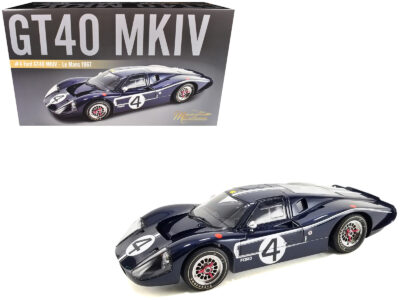 Ford GT40 MKIV #4 Denny Hulme - Lloyd Ruby "Holman & Moody" "24 Hours of Le Mans" (1967) "Masterpiece Collection" 1/12 Diecast Model Car by ACME