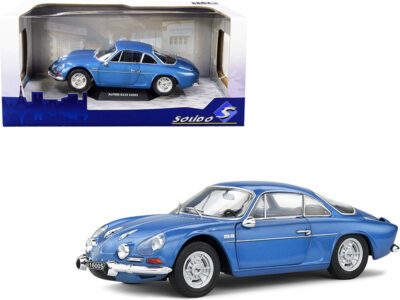 1969 Alpine A110 1600S Blue Alpine Metallic 1/18 Diecast Model Car by Solido
