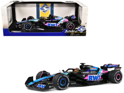 Alpine A524 #31 Esteban Ocon "BWT" Formula One F1 Miami GP (2024) "Competition" Series 1/18 Diecast Model Car by Solido