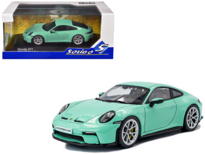 2023 Porsche 911 (992) GT3 Touring Mint Green 1/43 Diecast Model Car by Solido
