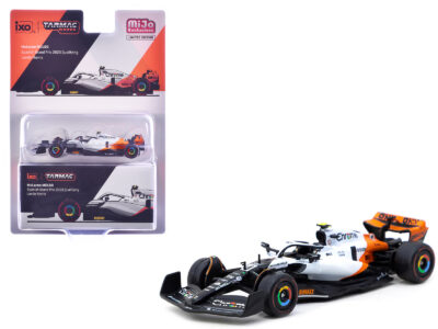 McLaren MCL60 #4 Lando Norris 3rd Place Formula One F1 "Spanish GP Qualifying" (2023) "Global64" Series 1/64 Diecast Model by Tarmac Works