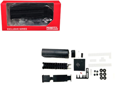 Model Kit School Bus 1/87 (HO) Plastic Model by Promotex