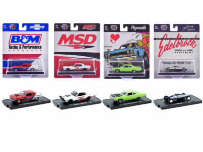 "Auto-Drivers" Set of 4 pieces in Blister Packs Release 121 Limited Edition to 9450 pieces Worldwide 1/64 Diecast Model Cars by M2 Machines