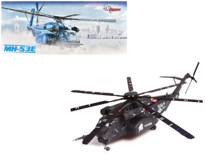 Sikorsky MH-53E Sea Dragon Helicopter "United States Navy Vanguard Tail Number 540" Dark Gray 1/72 Diecast Model by Panzerkampf