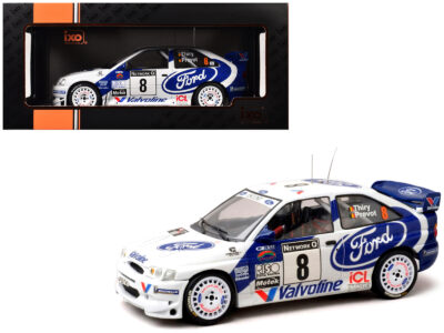 Ford Escort WRC #8 Bruno Thiry - Stephane Prevot 3rd Place "RAC Rally" (1998) 1/18 Diecast Model Car by IXO Models