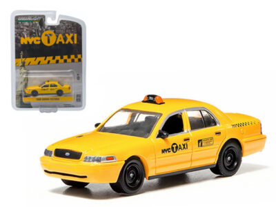 Ford Crown Victoria Yellow "NYC Taxi" (New York City) 1/64 Diecast Model Car by Greenlight