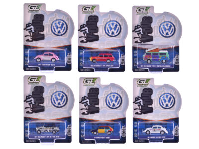 "Club Vee-Dub" Series 21 Set of 6 pieces 1/64 Diecast Model Cars by Greenlight