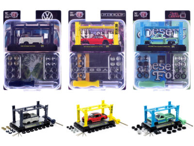 Model Kit 3 piece Car Set Release 82 Limited Edition to 8000 pieces Worldwide 1/64 Diecast Model Cars by M2 Machines