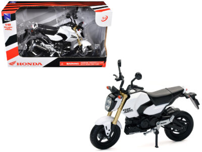 Honda GROM Motorcycle White 1/12 Diecast Model by New Ray