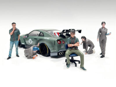"Top Tuners" 5 piece Figure Set "Premium" Series for 1/24 Scale Models by American Diorama