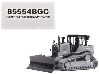 CAT Caterpillar D6 LGP VPAT Track Type Tractor with Operator Gray "Centennial Series" 1/50 Diecast Model by Diecast Masters
