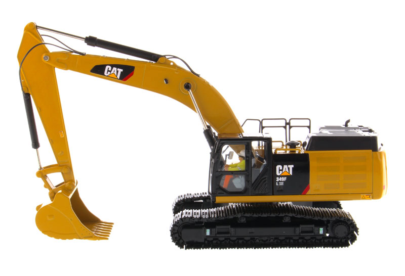 CAT Caterpillar 349F L XE Hydraulic Excavator with Operator "High Line" Series 1/50 Diecast Model by Diecast Masters #2