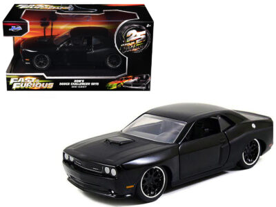 Dom's Dodge Challenger SRT8 Black "Fast & Furious" Movie 1/32 Diecast Model Car by Jada