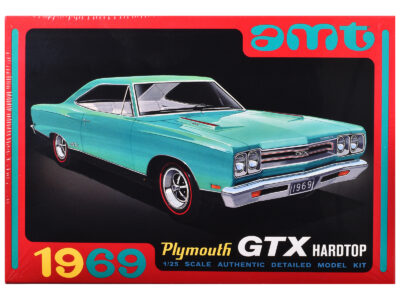 Skill 2 Model Kit 1969 Plymouth GTX Hardtop 1/25 Scale Model by AMT
