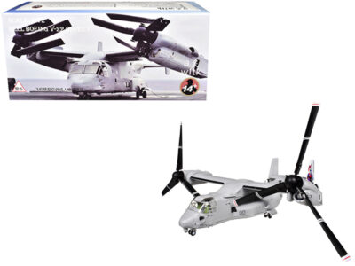 Bell Boeing MV-22 Osprey Aircraft "Marine Medium Tiltrotor Training Squadron 204 (VMMT-204) Raptors 2nd Marine Aircraft Wing MCAS New River" United States Marines 1/72 Diecast Model Airplane