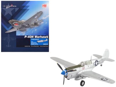 Curtiss P-40N Warhawk Fighter-Bomber Aircraft "Major Gerald Johnson 49th Fighter Group Philippines" (1944) United States Army Air Forces "Air Power Series" 1/72 Diecast Model by Hobby Master