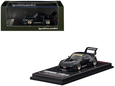 RWB 993 "Dark Star" Black 1/64 Diecast Model Car by Ignition Model