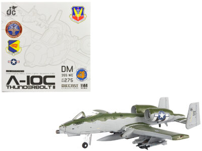 Fairchild Republic A-10C Thunderbolt II Attack Aircraft "355th Fighter Wing 354th Fighter Squadron Bulldogs" (2020) United States Air Force 1/144 Diecast Model by JC Wings