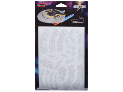 USS Cerritos NCC-75567 Aztec Decal Set "Star Trek: Lower Decks" (2020-2024) TV Series 1/1400 Scale by Polar Lights