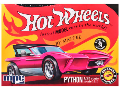 Skill 2 Model Kit Python Car "Hot Wheels" 1/25 Scale Model by MPC