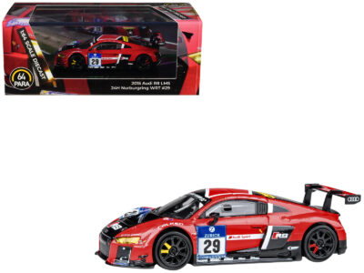 Audi R8 LMS #29 Nicki Thiim - Christer Jons - Pierre Kaffer "Audi Sport Team WRT" "24 Hours of Nurburgring" (2015) 1/64 Diecast Model Car by Paragon