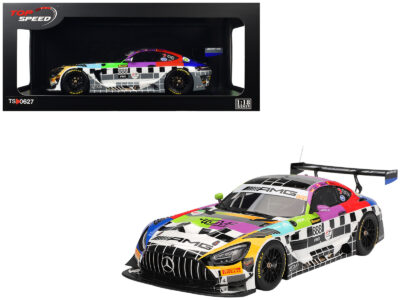 Mercedes-AMG GT3 #888 Maro Engel - Mikael Grenier - Maxime Martin "Mercedes-AMG Team GMR" Meguiar's "Bathurst 12 Hour" (2025) 1/18 Model Car by Top Speed