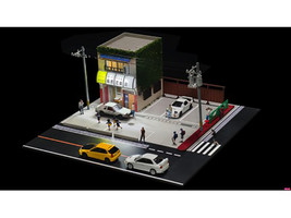 Akina Tofu Shop Diorama Set "American Diorama X G-Fans" Series for 1/64 Scale Models by American Diorama #2