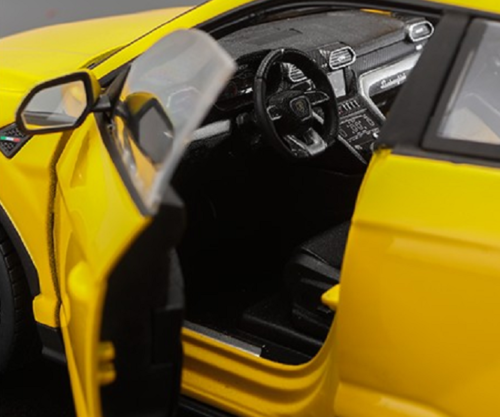 Lamborghini Urus Yellow 1/18 Diecast Model Car by Bburago #3