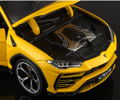 Lamborghini Urus Yellow 1/18 Diecast Model Car by Bburago #4