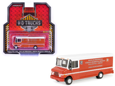 2019 Step Van "Dallas Regional Urban Search & Rescue - Dallas Fire Department Texas" Red with White Top "H.D. Trucks" Series 25 1/64 Diecast Model Car by Greenlight