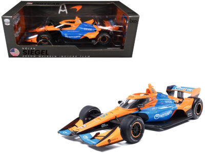 Dallara IndyCar #6 Nolan Siegel "NTT Data" Arrow McLaren (Road Course Configuration) "NTT IndyCar Series" (2026) 1/18 Diecast Model Car by IXO Models